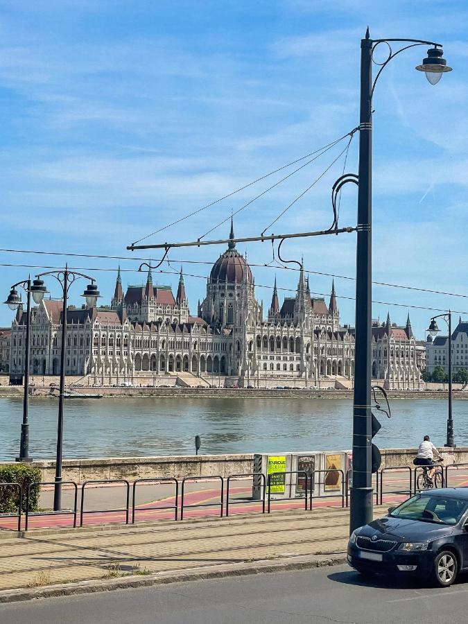 Luxury Riverside Panorama Apartment Budapest Exterior foto